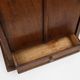 French Art Deco shaving cabinet in wood from the 1930