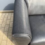 De Sede Ds47 3-seater in buffalo leather NECK 5 mm black leather