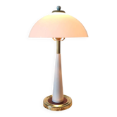 Lampe champignon 1980 vintage en laiton