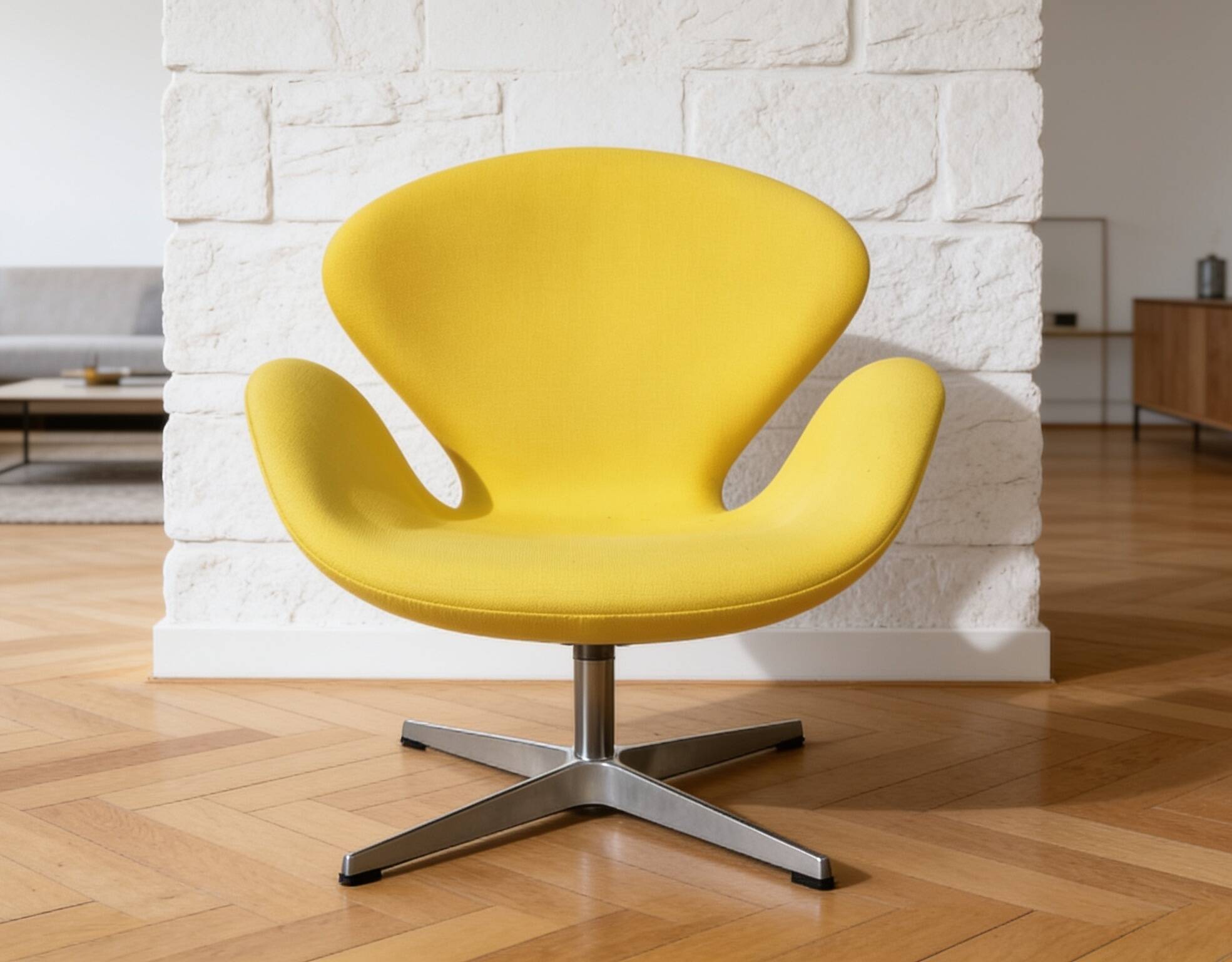Fauteuil Swan Chair, Fritz Hansen