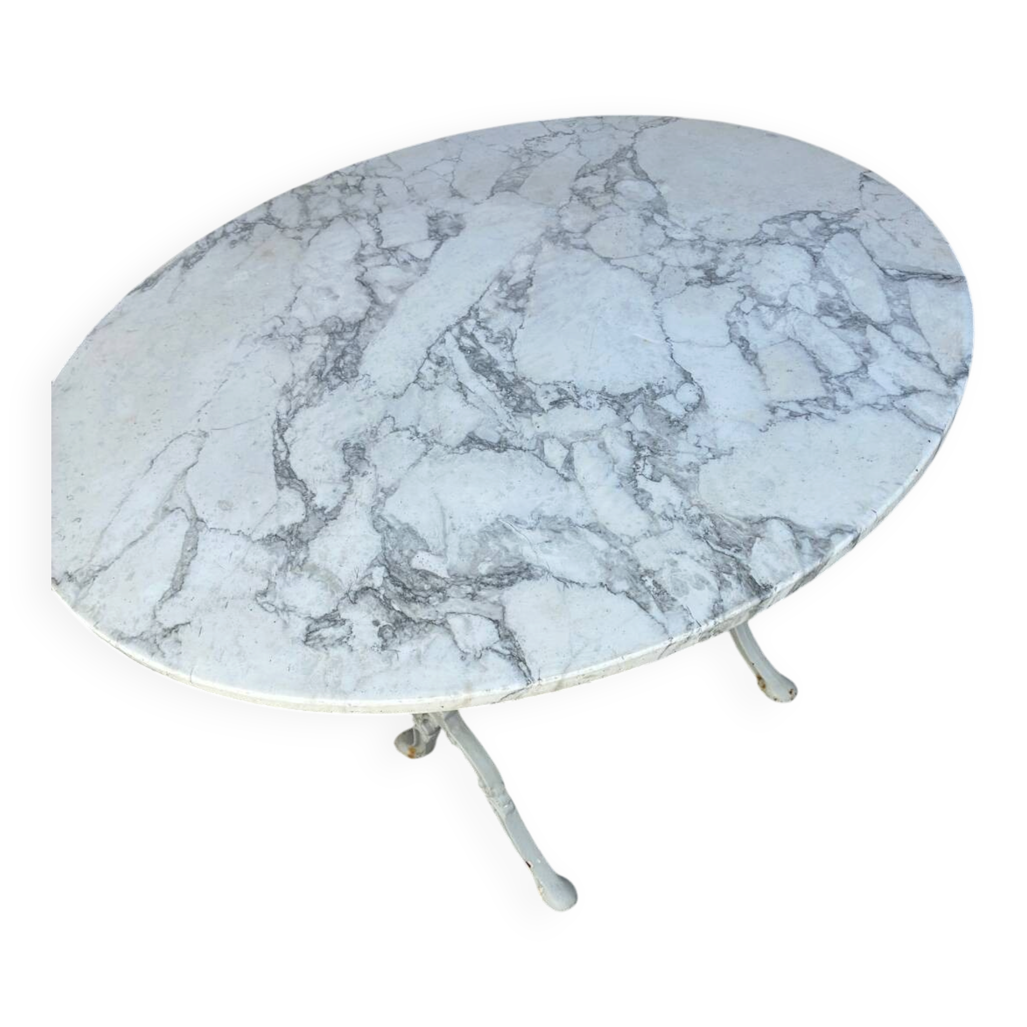 Marble round table
