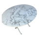 Marble round table