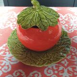 Orange jam jar