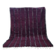 Purple Beni Ouarain rug 200*300 cm