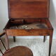 Old desk in walnut school master