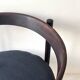 Round chair in rosewood by Hugo Frandsen for Børge M.S., Denmark 1970