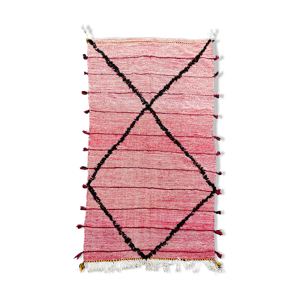 Tapis marocain rouge
