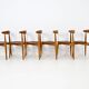 Dining set by Hans J. Wegner for Fritz Hansen, 1950s