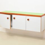 Charlotte Perriand 'Les Arcs' Wall Mounted Cabinet France 1970s