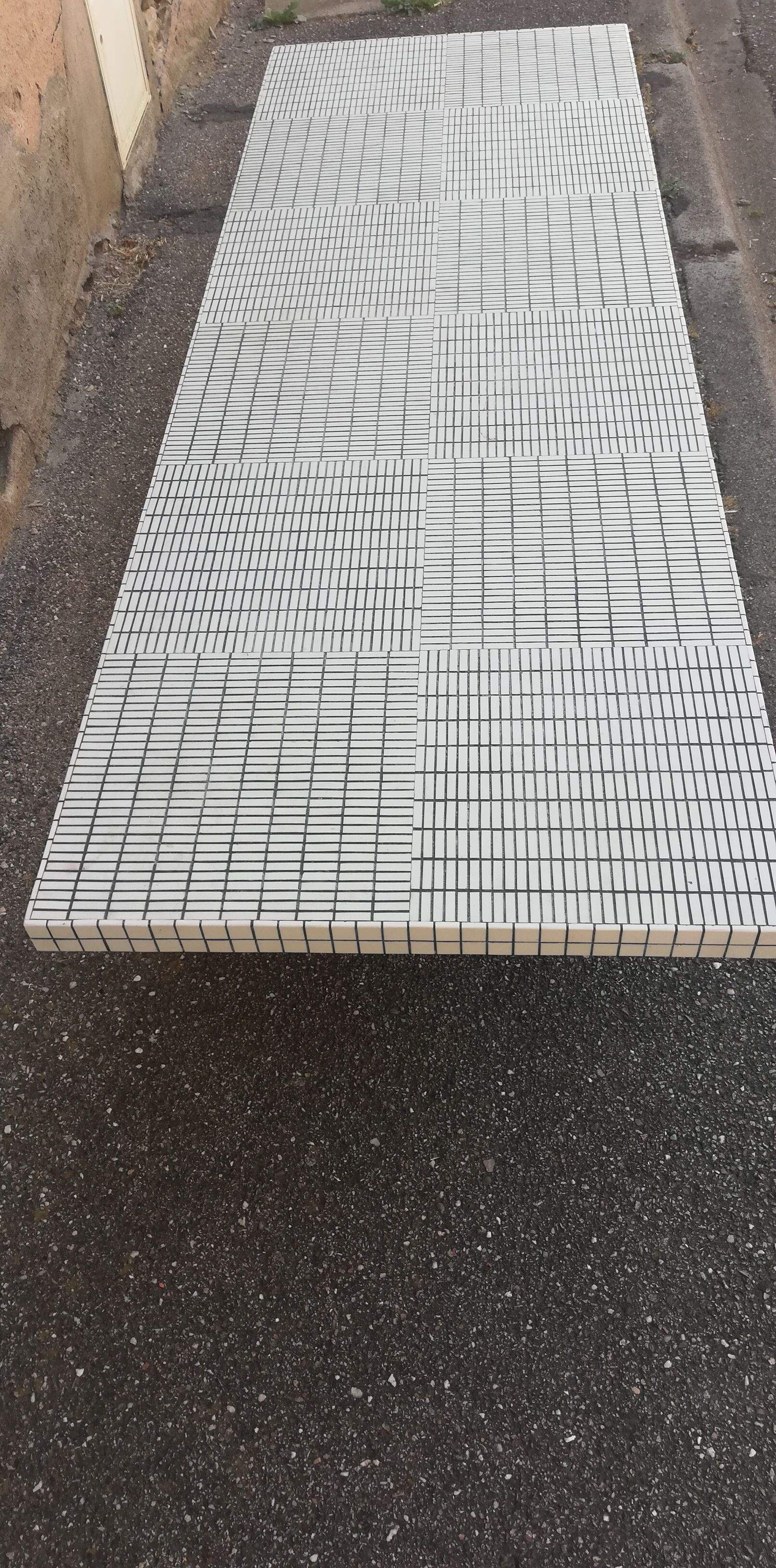 Vintage ceramic coffee table