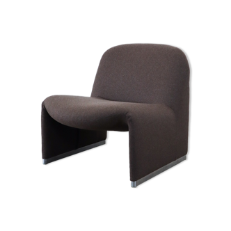 Alky chair (reupholstered) by G. Piretti for Castelli