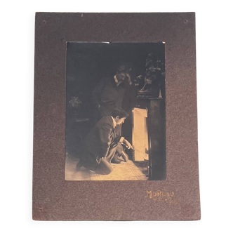 The Goncourt brothers - Photograph on albumen paper - Moreau