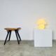 Opaline Glass Mushroom Table Lamp By Paolo Venini For Venini, Italy 1970S