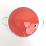 Seventies ceramic soup kitchen decoration flowers Bavaria Schumann