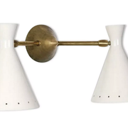 Applique cocotte double blanche