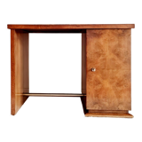 Art Deco desk mahogany plating blond