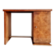Bureau Art Déco placage acajou blond