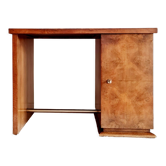 Bureau Art Déco placage acajou blond
