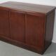 Dutch Industrial Oak Apothecary Cabinet, Mid-20th Century