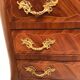 vintage louis XV style rose wooden table