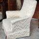 Old shepherdess toad armchair