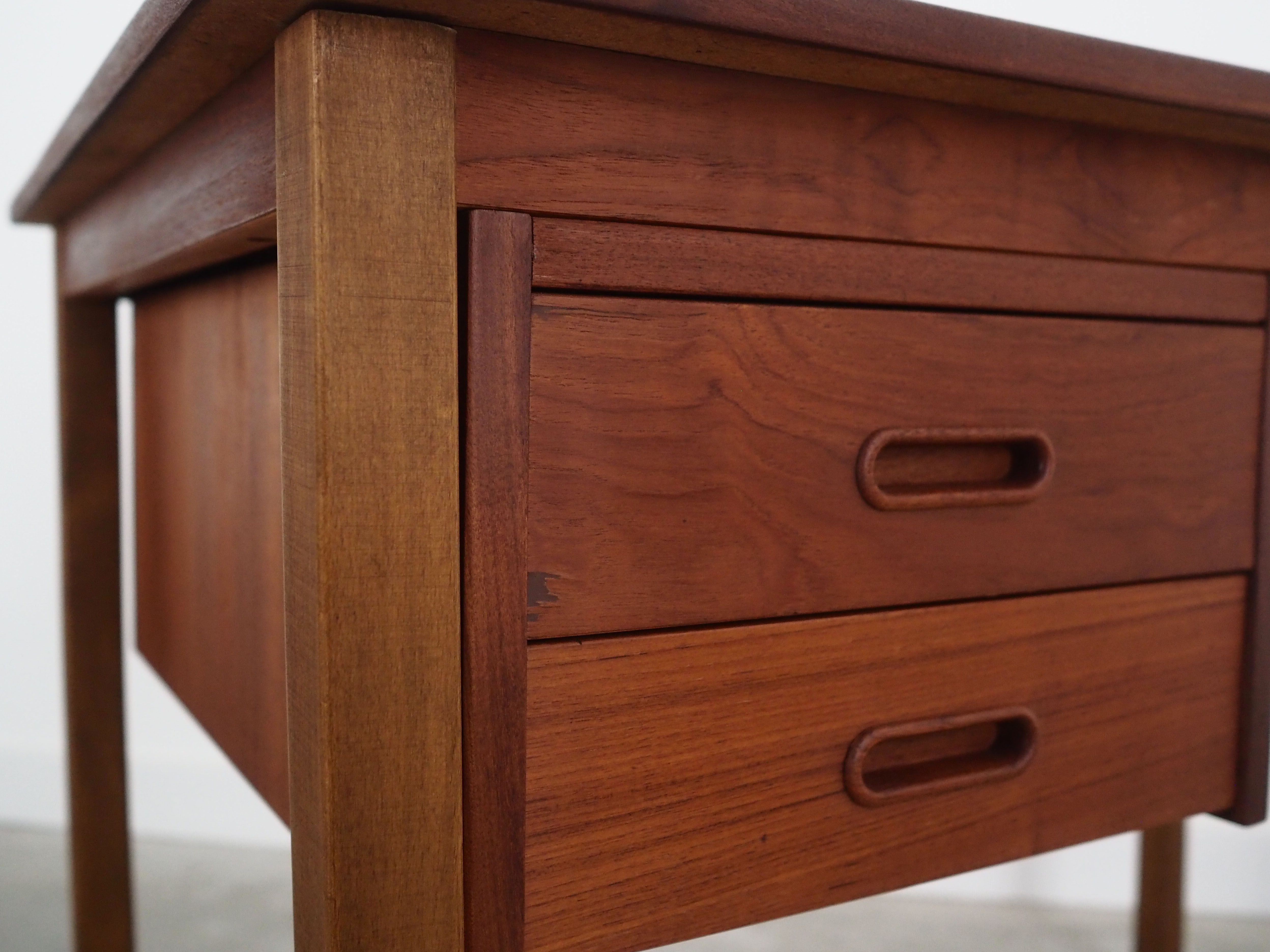 Teak desk, Danish design, 1970s