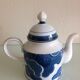 Cafetiere décor Blue Cloud by Villeroy - Boch / vintage 70s-80s