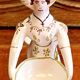 Antique Martes Tolosane salt and pepper shaker