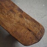 Rustic tribal Lobi chair from West Africa, Burkina Faso, Wabi Sabi, 1940s.