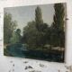 Oil painting “the Seine”