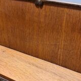 Buffet art déco en chêne vintage