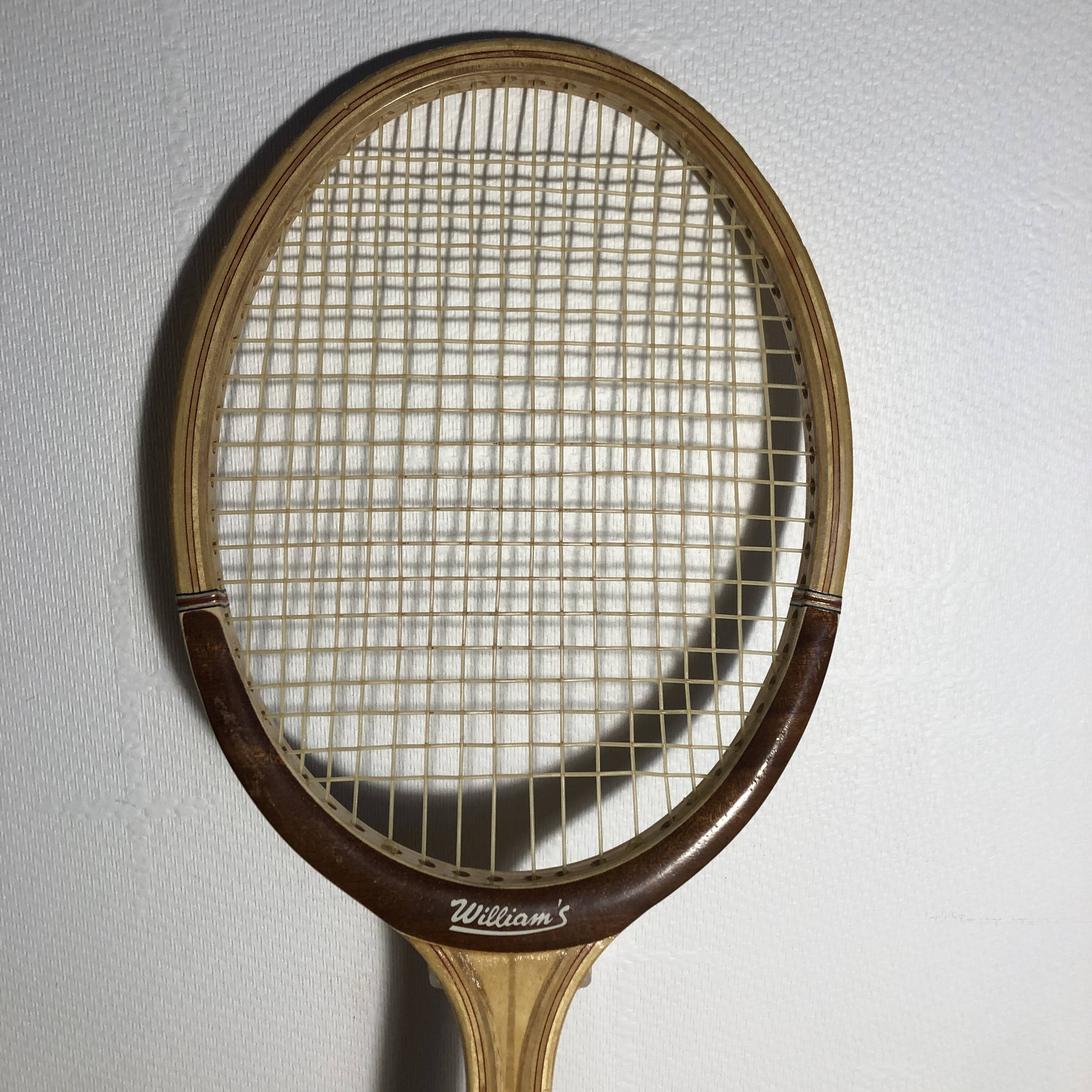 Vintage tennis racket
