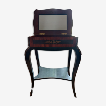 Louis XV style marquetry dressing table