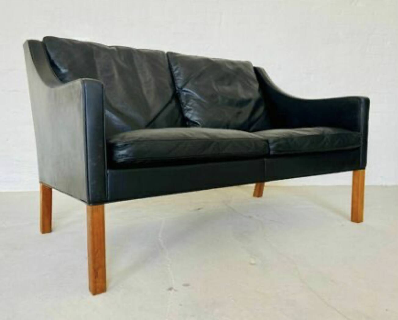 Canapé 2 places danois par Børge Mogensen pour Fredericia Furniture