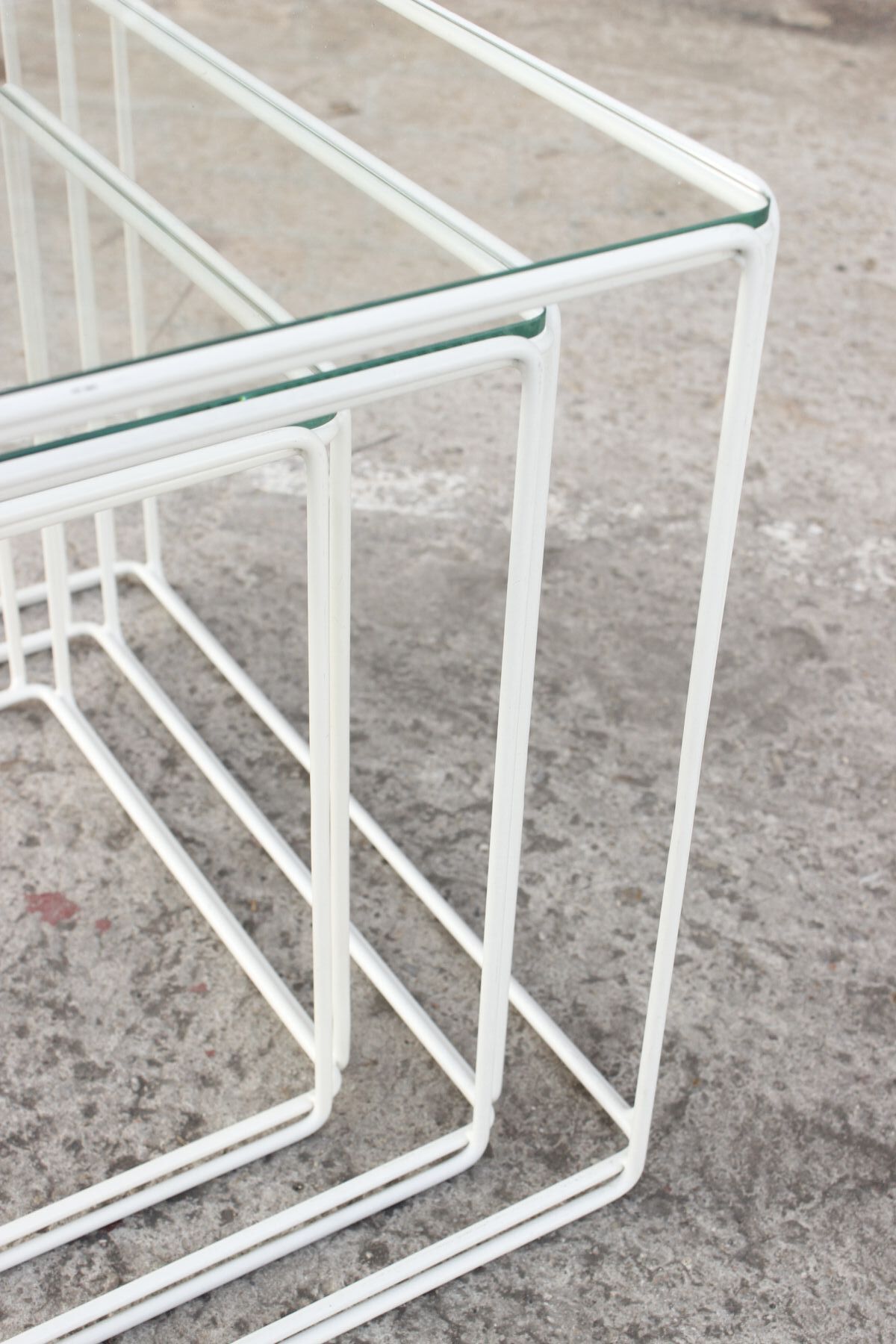 Pull out tables by Max Sauze published by Isocèle, France 1970