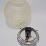 Art Deco globe ceiling lamp