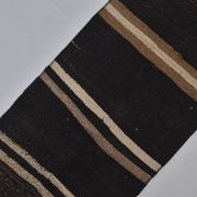 Tapis Kilim à rayures anatoliennes vintage sku3880
