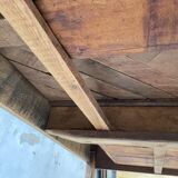 19th century oak farmhouse table 270cm with extensions