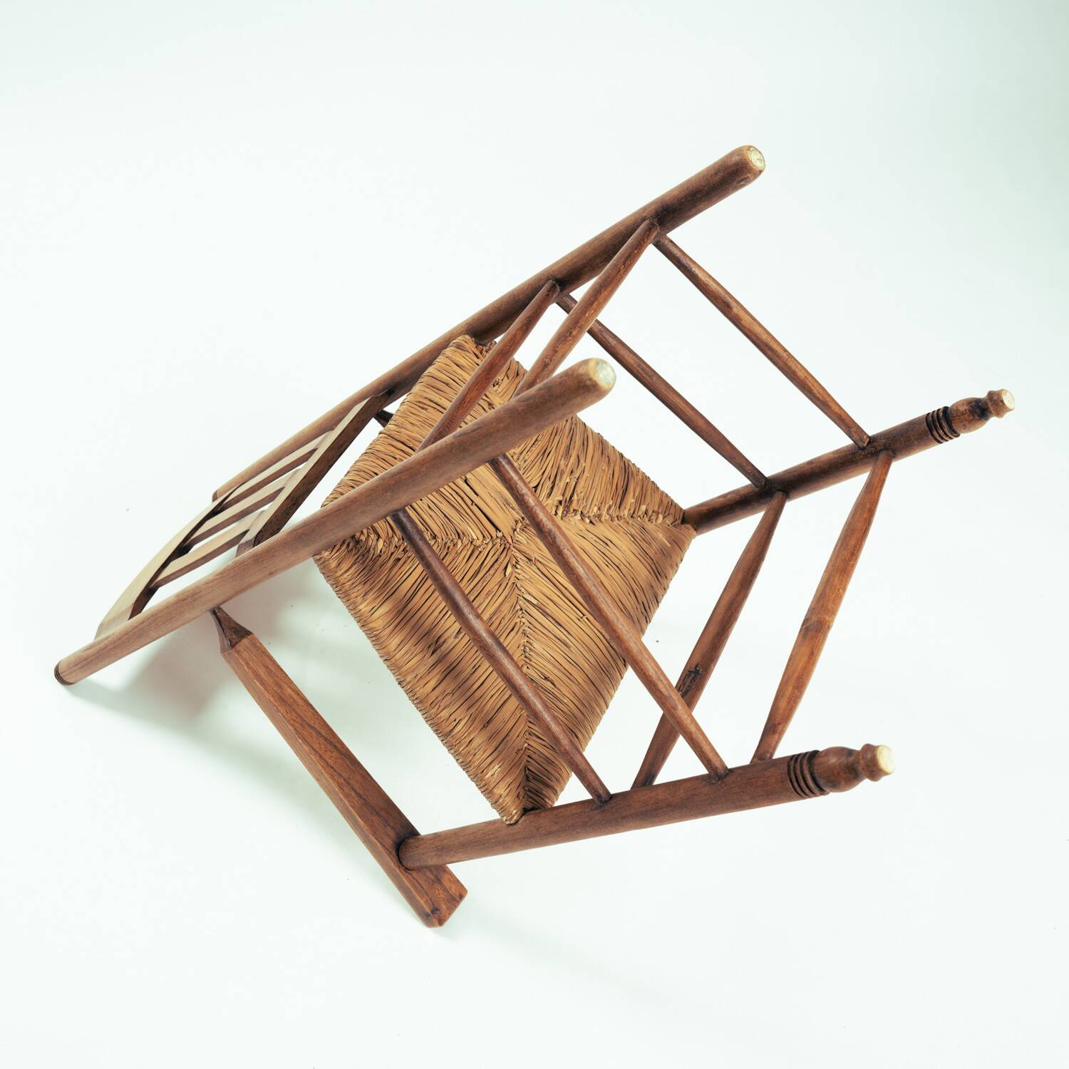 Amsterdam school art deco woven arm chair, 1940s