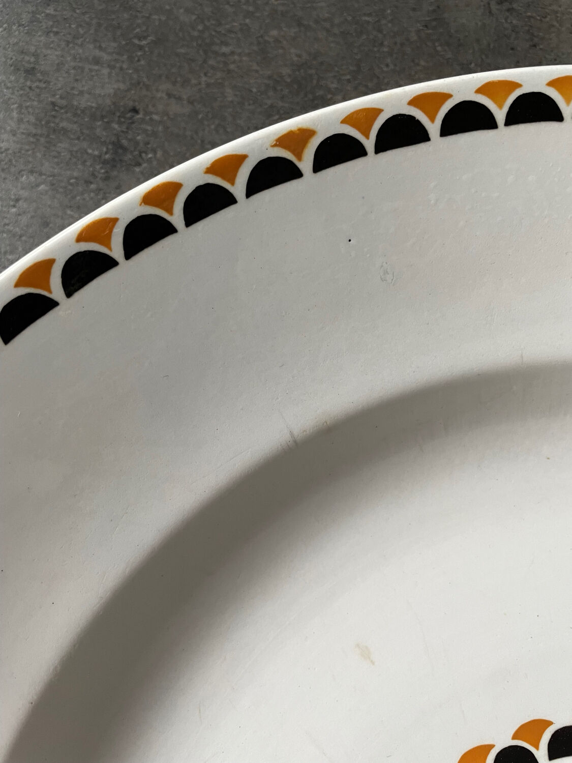 Vintage Sarreguemines dish