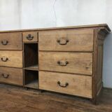 Former trade trade counter furniture store furniture has drawers in oak