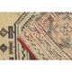 1970s Vintage Turkish Hand-Knotted Wool Cotton Orange Runner Rug 85x352