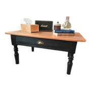Table basse vintage rénovée