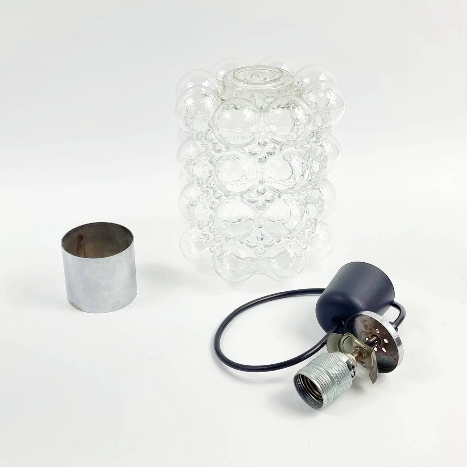 Mid-Century Modern Bubble Glass Ceiling Light/Pendant by Helena Tynell for Limburg, Germany, 1960s