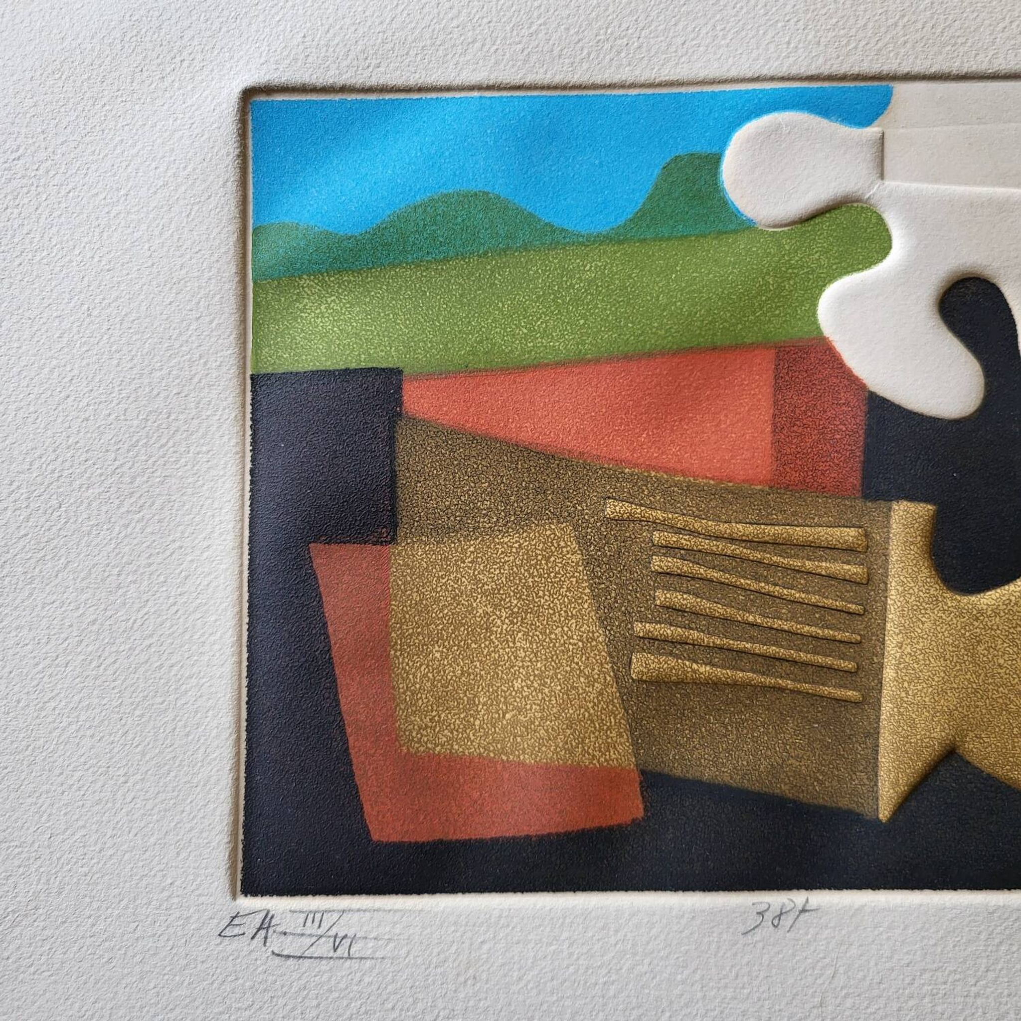 Artist's proof Bertrand Dorny, signed and numbered.