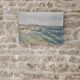 Tableau Oil on canvas - Atlantic coast landscape Cliffs signed Jouannea