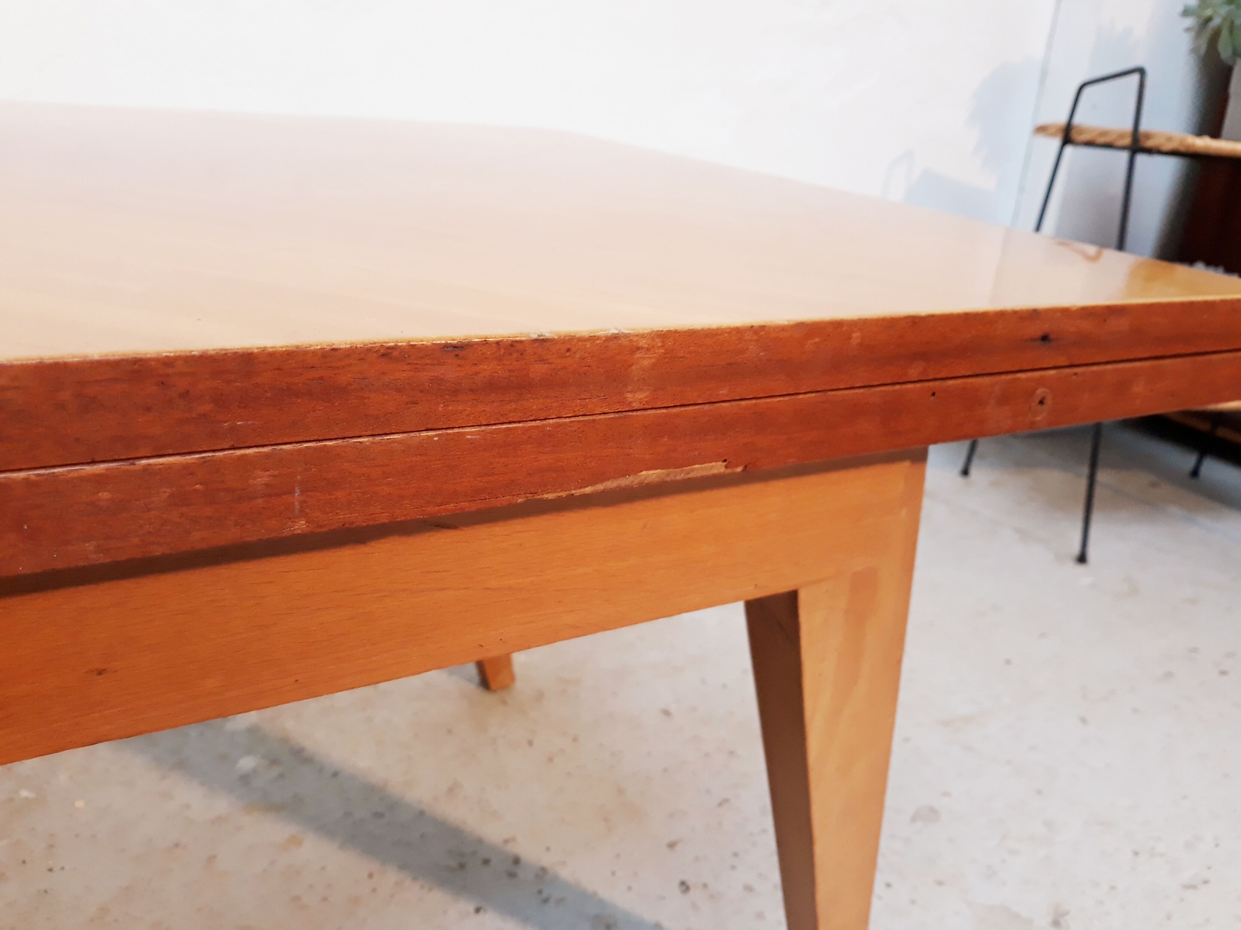 Albert Ducrot portfolio liftable vintage coffee table