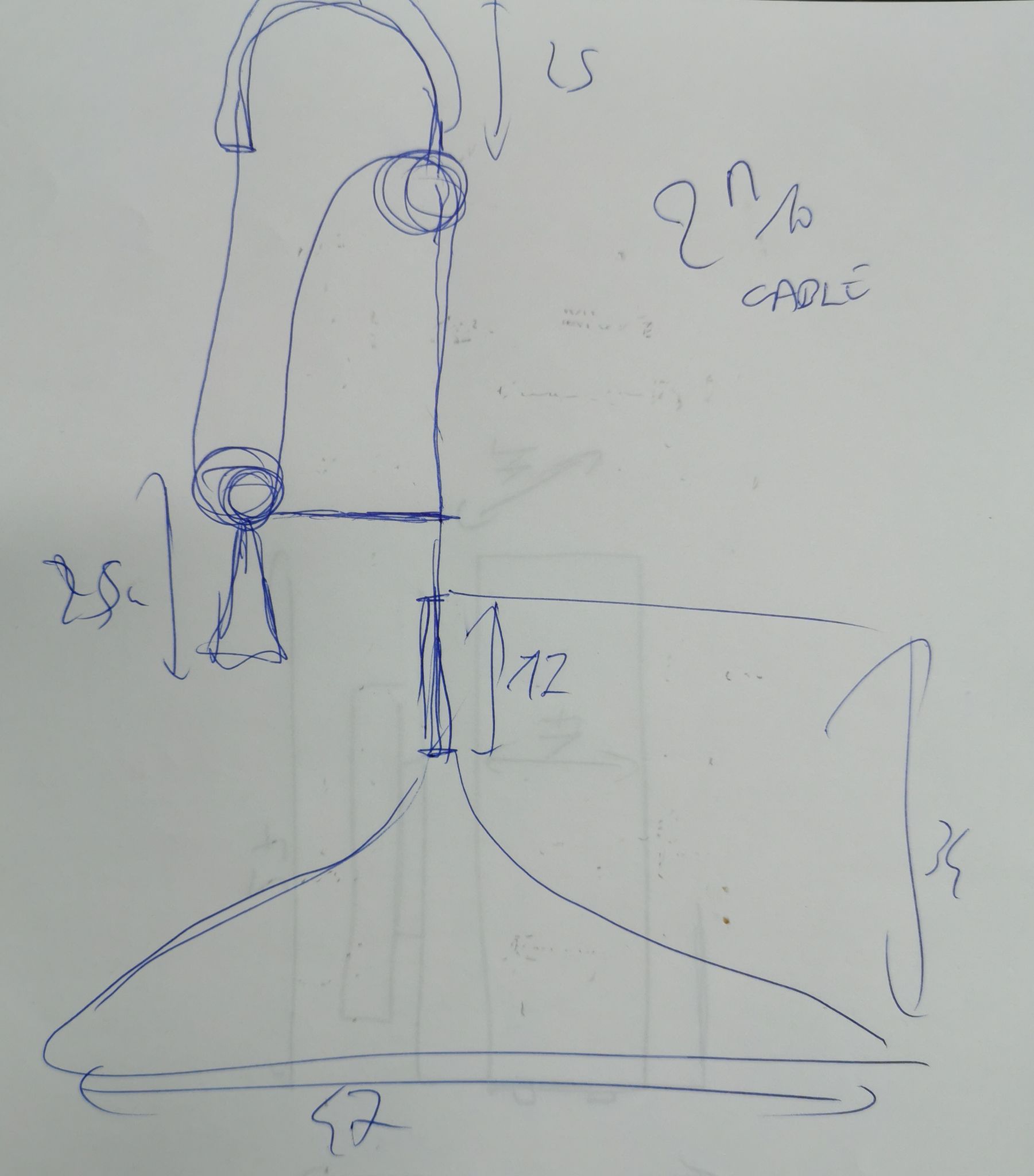 Angelo Lelli pendant lamp 12126 for Arredoluce 1947