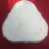 Triangular German porcelain platter
