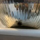 Silver glass lamp base